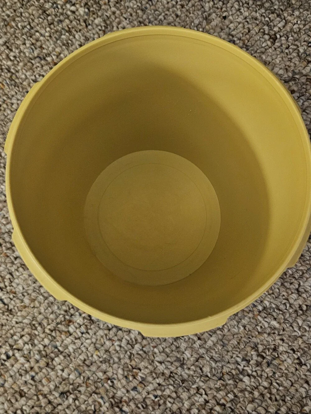Tupperware Yellow Servalier Canister No Lid 809-3